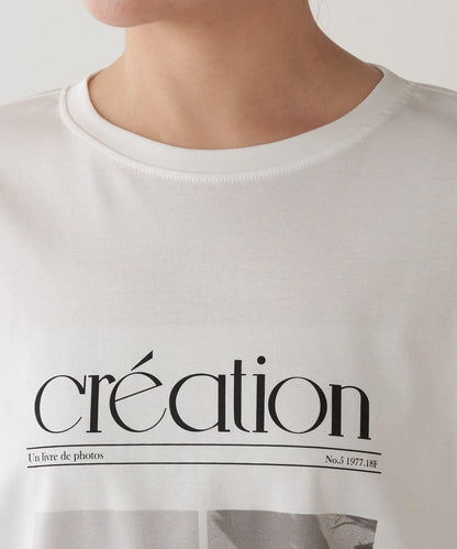 【大人長袖T恤】黑白照片印花長袖T恤