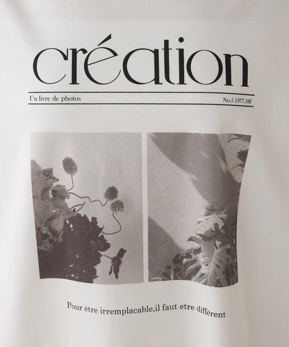 【大人長袖T恤】黑白照片印花長袖T恤