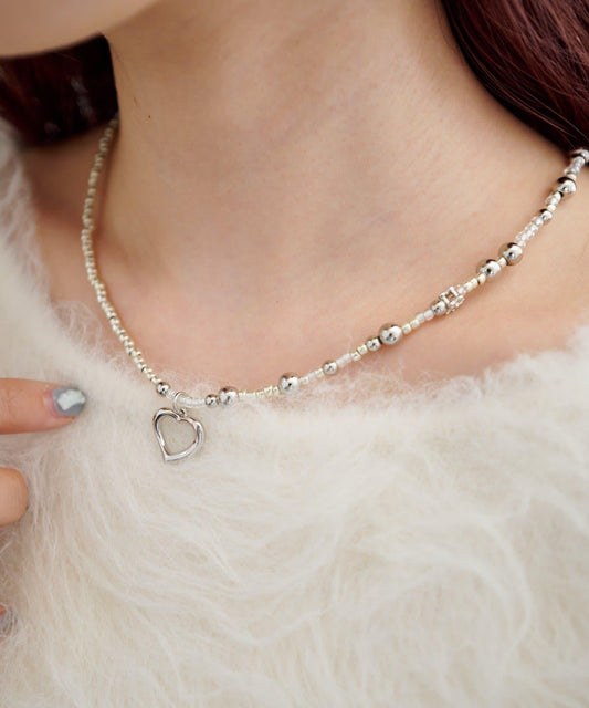 【fiw.】愛心珠子項鍊