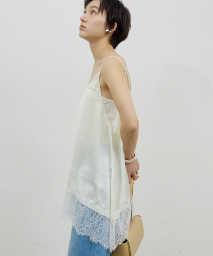 蕾絲吊帶長款上衣