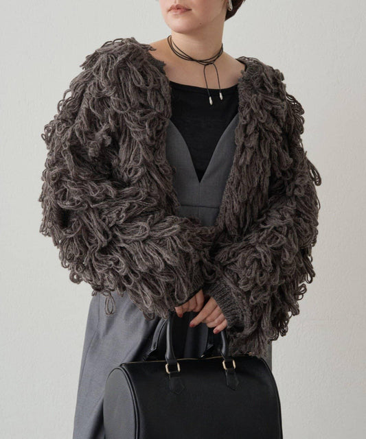 【Loungedress】流蘇針織大衣