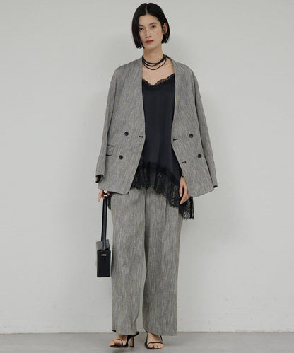 蕾絲吊帶長款上衣