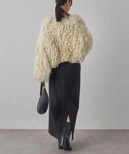 【Loungedress】流蘇針織大衣