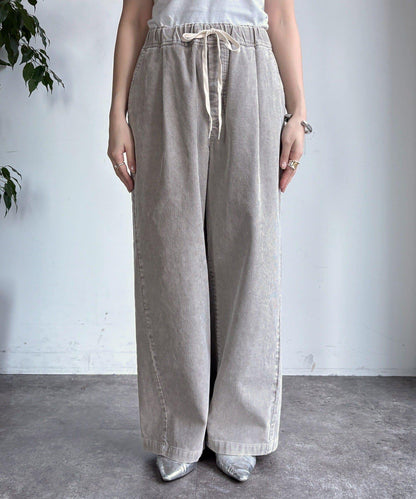 燈芯絨寬鬆休閒褲