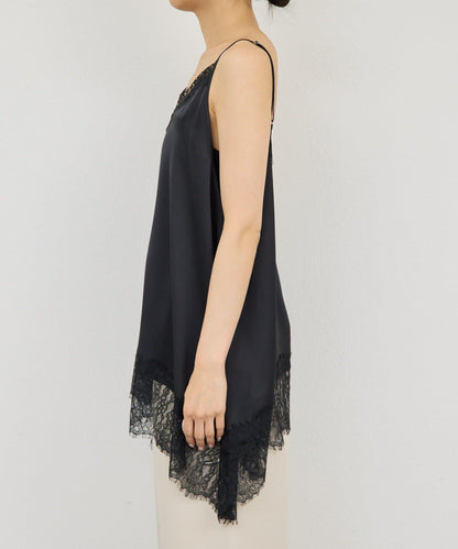 蕾絲吊帶長款上衣