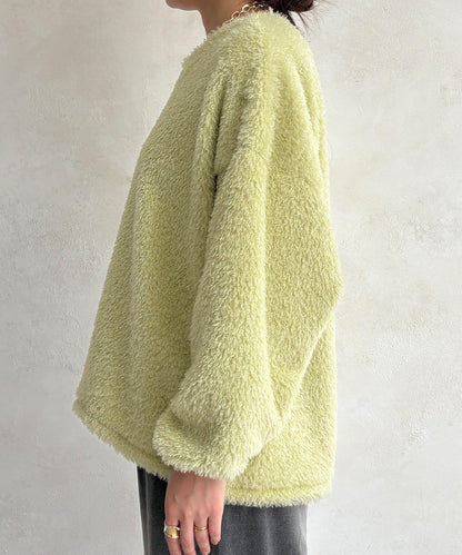 抓絨套頭衫