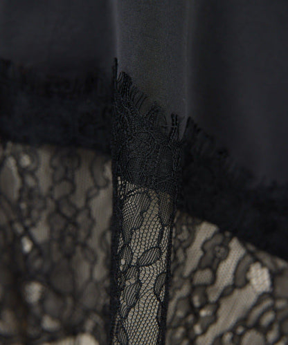 蕾絲吊帶長款上衣