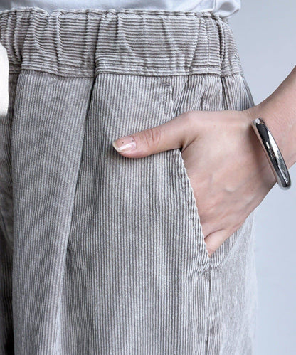 燈芯絨寬鬆休閒褲