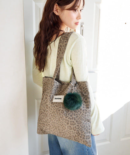 【5色可選】毛絨掛飾鑰匙扣