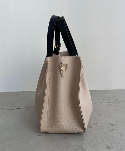 【迷你包SET】2件套褶皺手提包