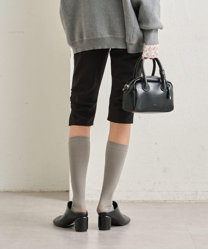 下襬褶皺騎行褲