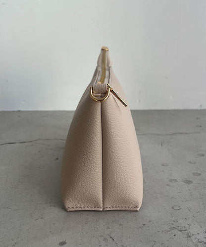 【迷你包SET】2件套褶皺手提包