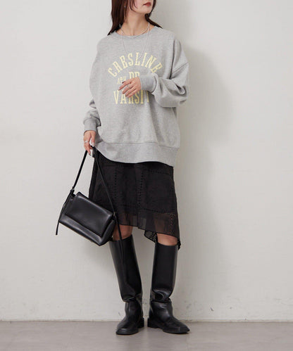 刺繡下襬半身裙