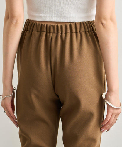 下襬褶皺騎行褲