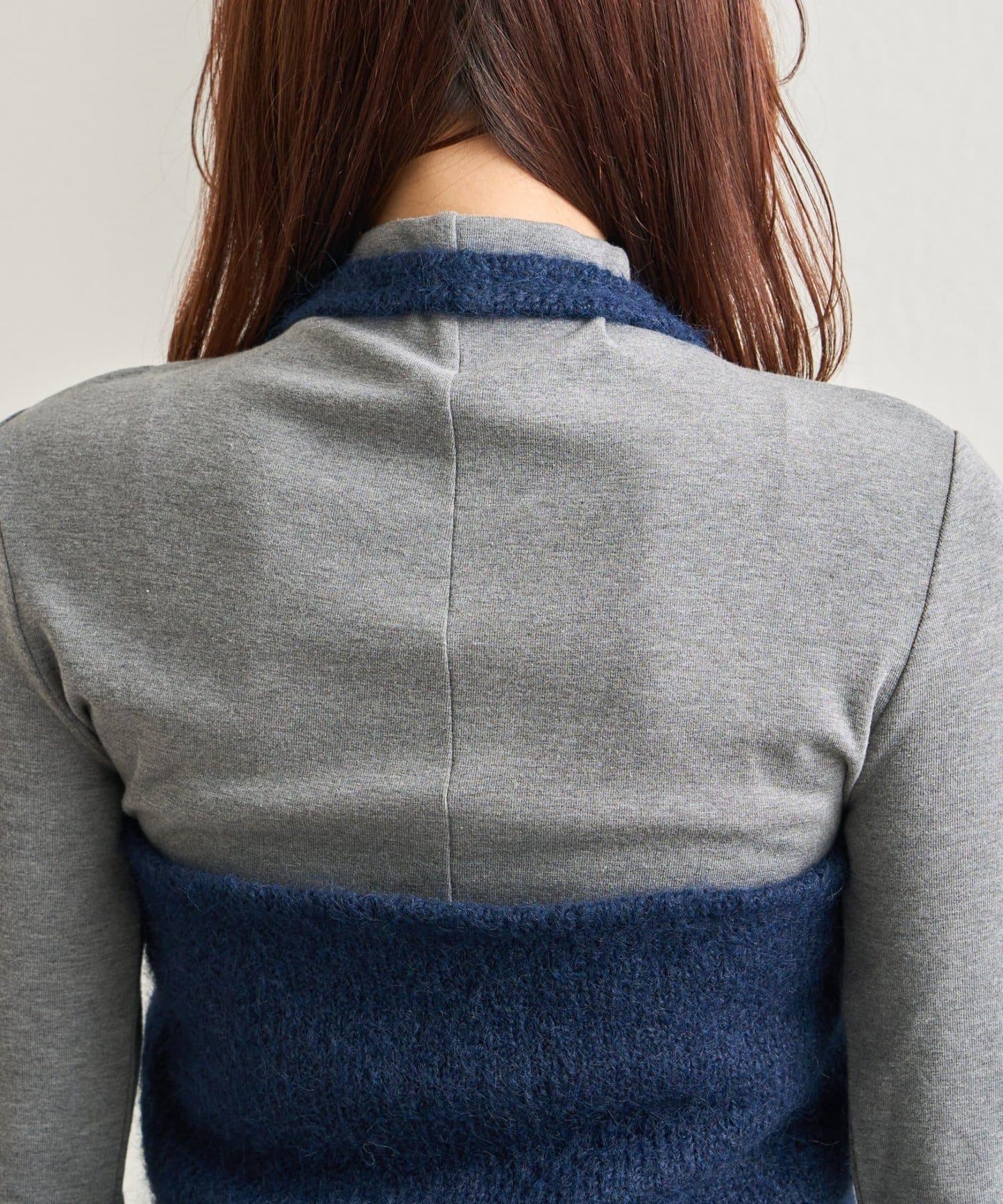 蓬鬆感掛脖針織背心