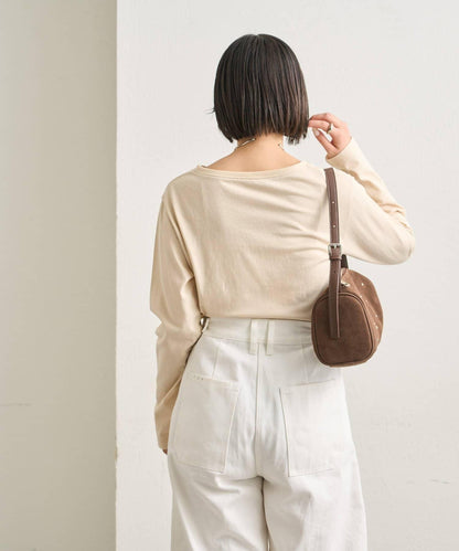 彩色小標誌長袖T恤