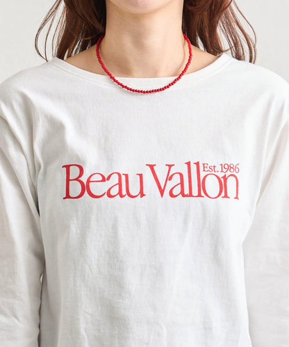 彩色小標誌長袖T恤