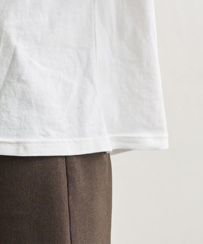 彩色小標誌長袖T恤