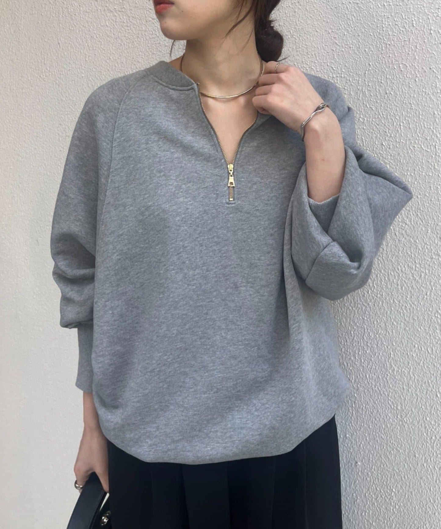 【26SS】2WAY拉鍊衛衣