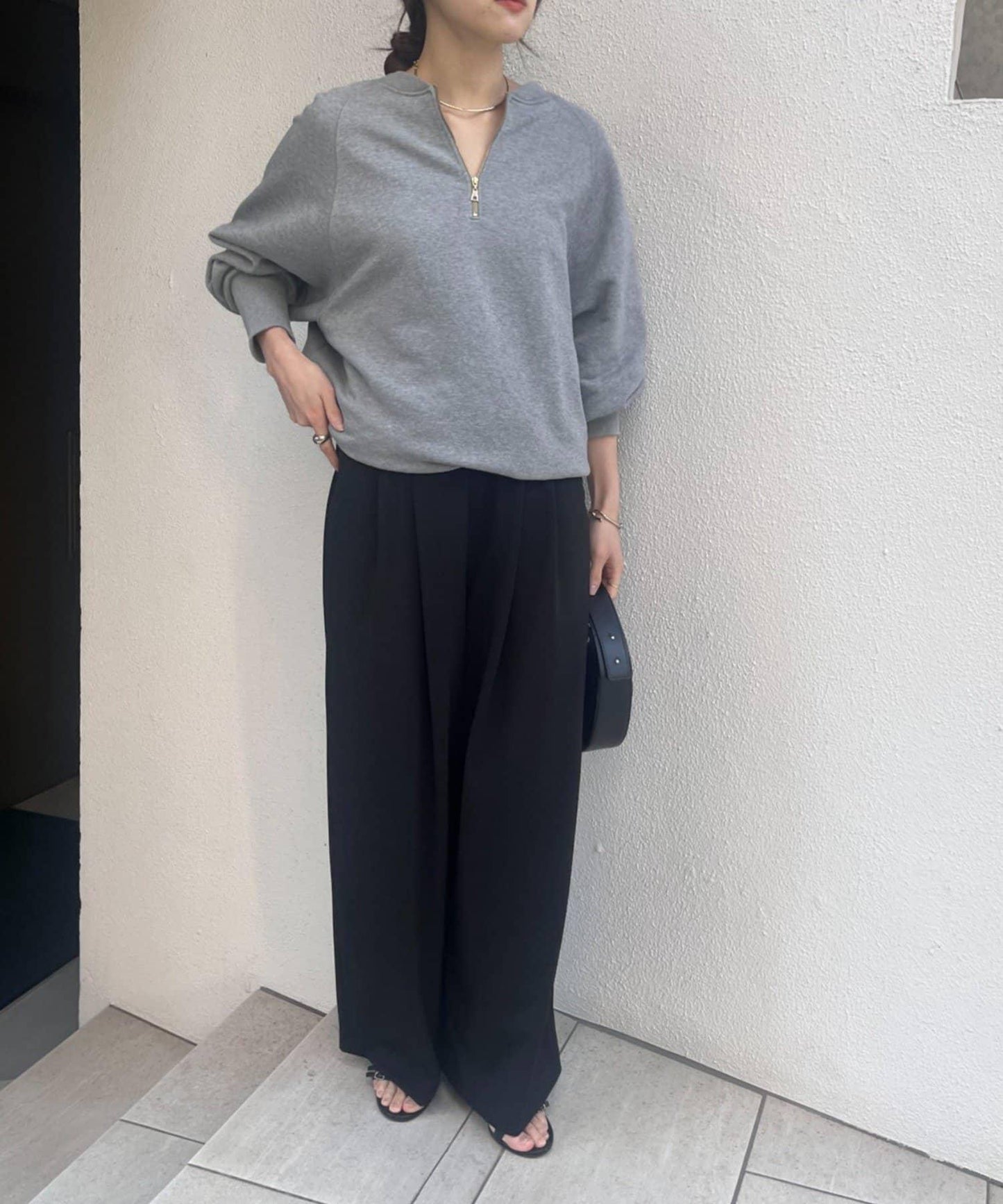 【26SS】2WAY拉鍊衛衣