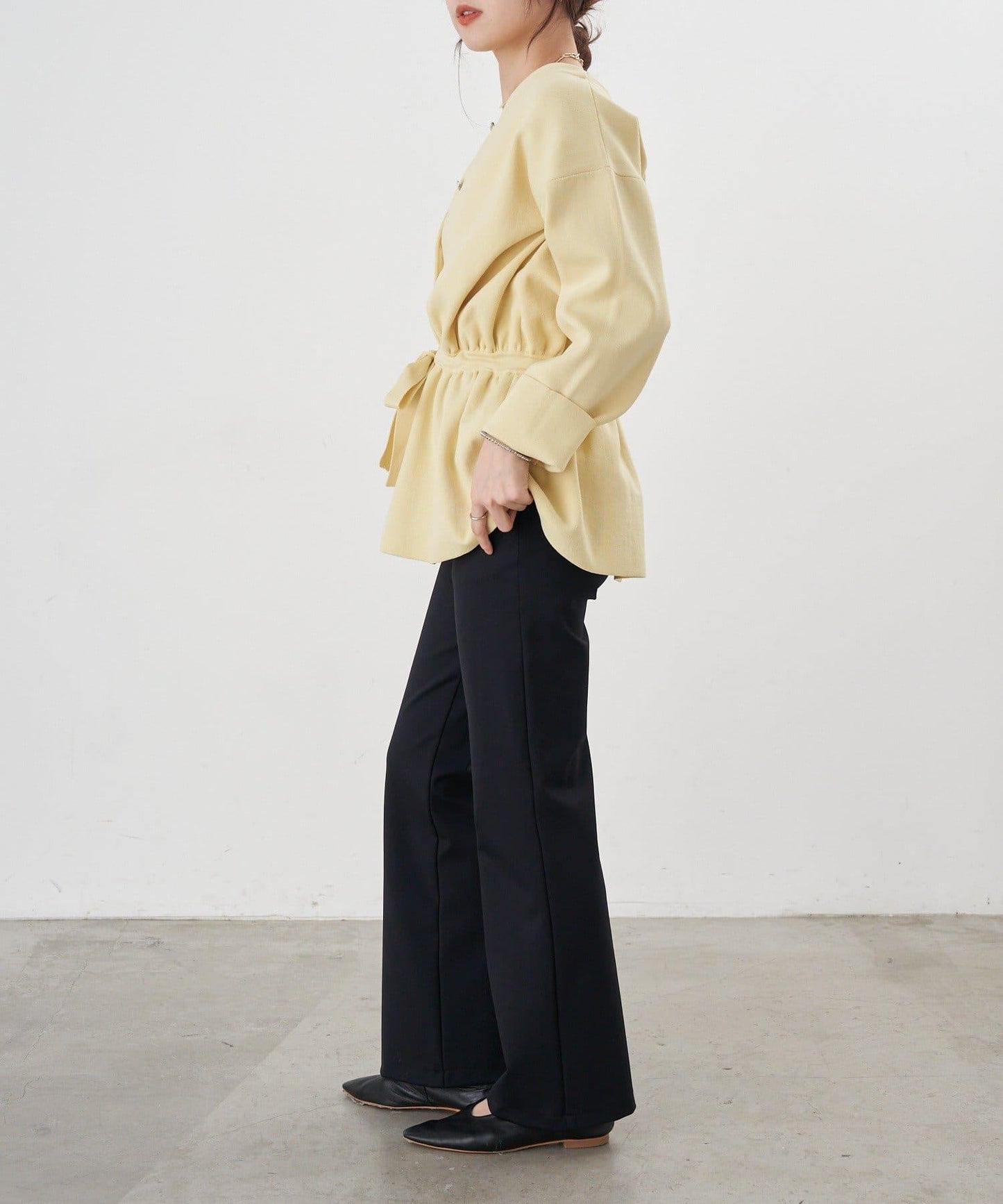 【26SS】修身針織長褲