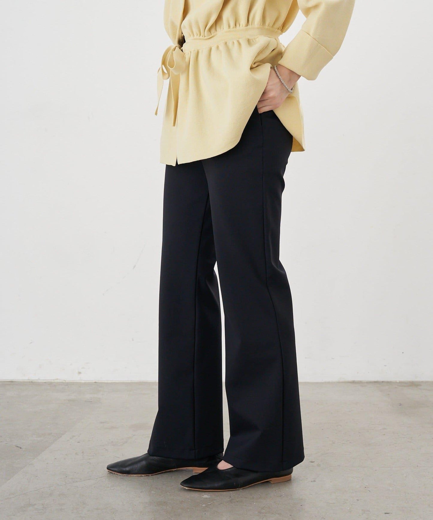 【26SS】修身針織長褲