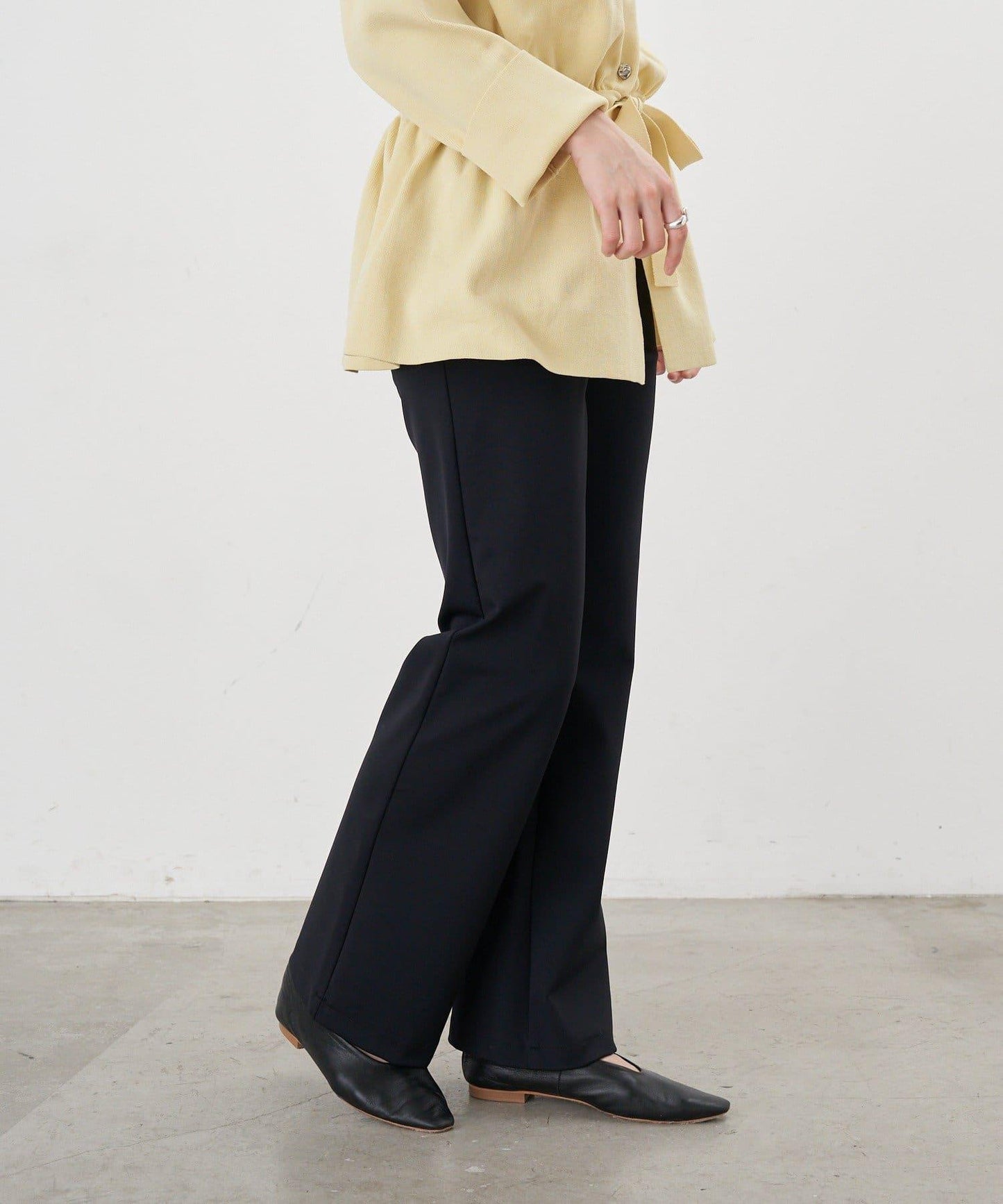 【26SS】修身針織長褲