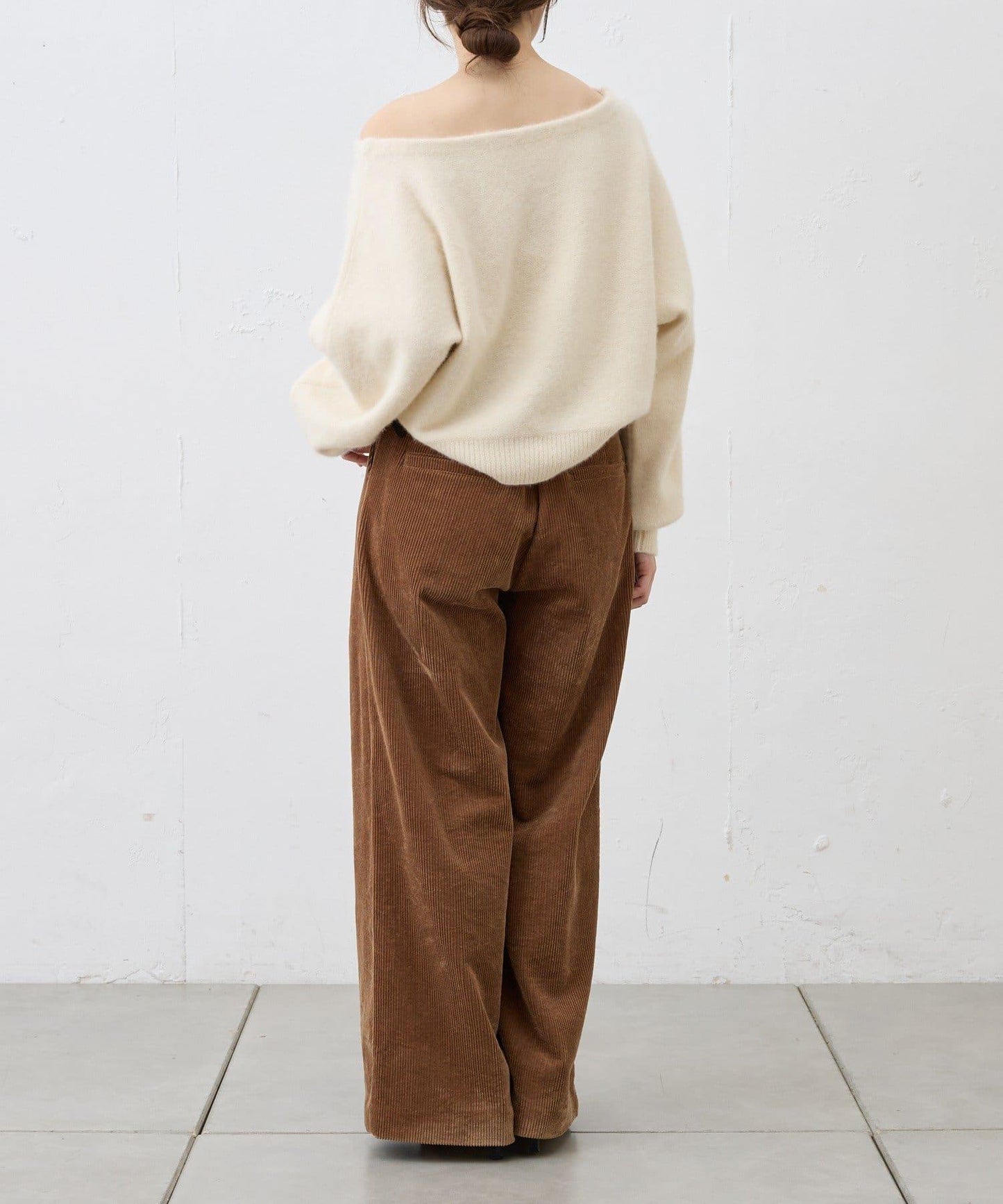 【SHENERY】燈芯絨寬腿褲