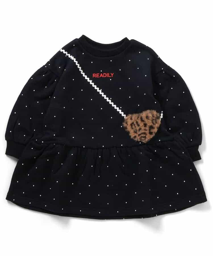 愛心單肩包連衣裙