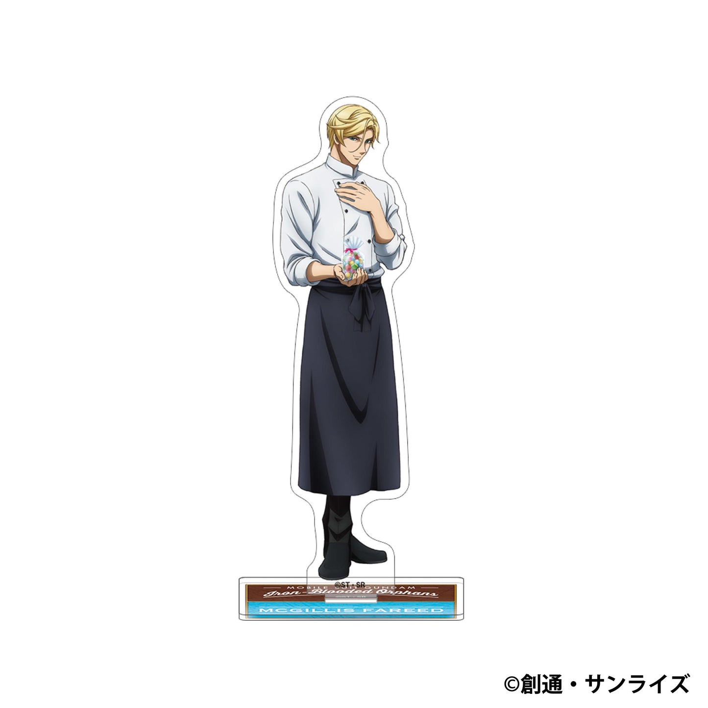 機動戰士高達 鐵血的奧爾芬斯 亞克力立牌／麥吉利斯·法裡德 甜點師造型