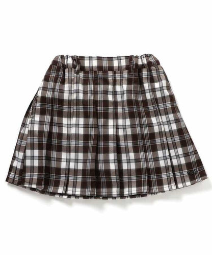 加絨內襯百褶裙褲