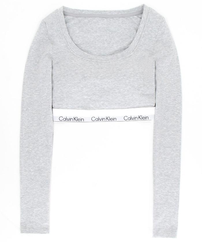 Icon 棉莫代爾長袖外穿文胸 / QF8604AD