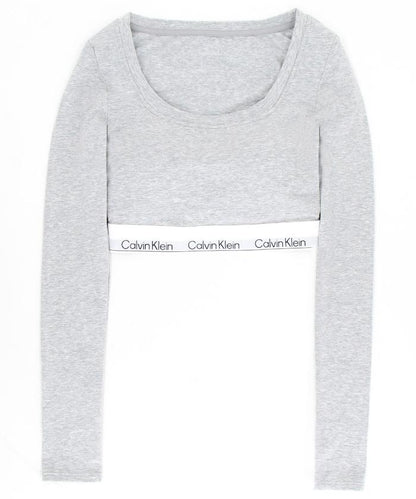 Icon 棉莫代爾長袖外穿文胸 / QF8604AD