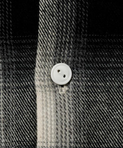 格子法蘭絨工裝襯衫