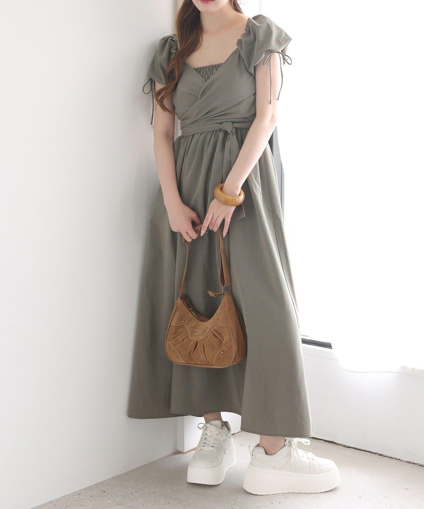 【one after another】襯衫套裝連衣裙