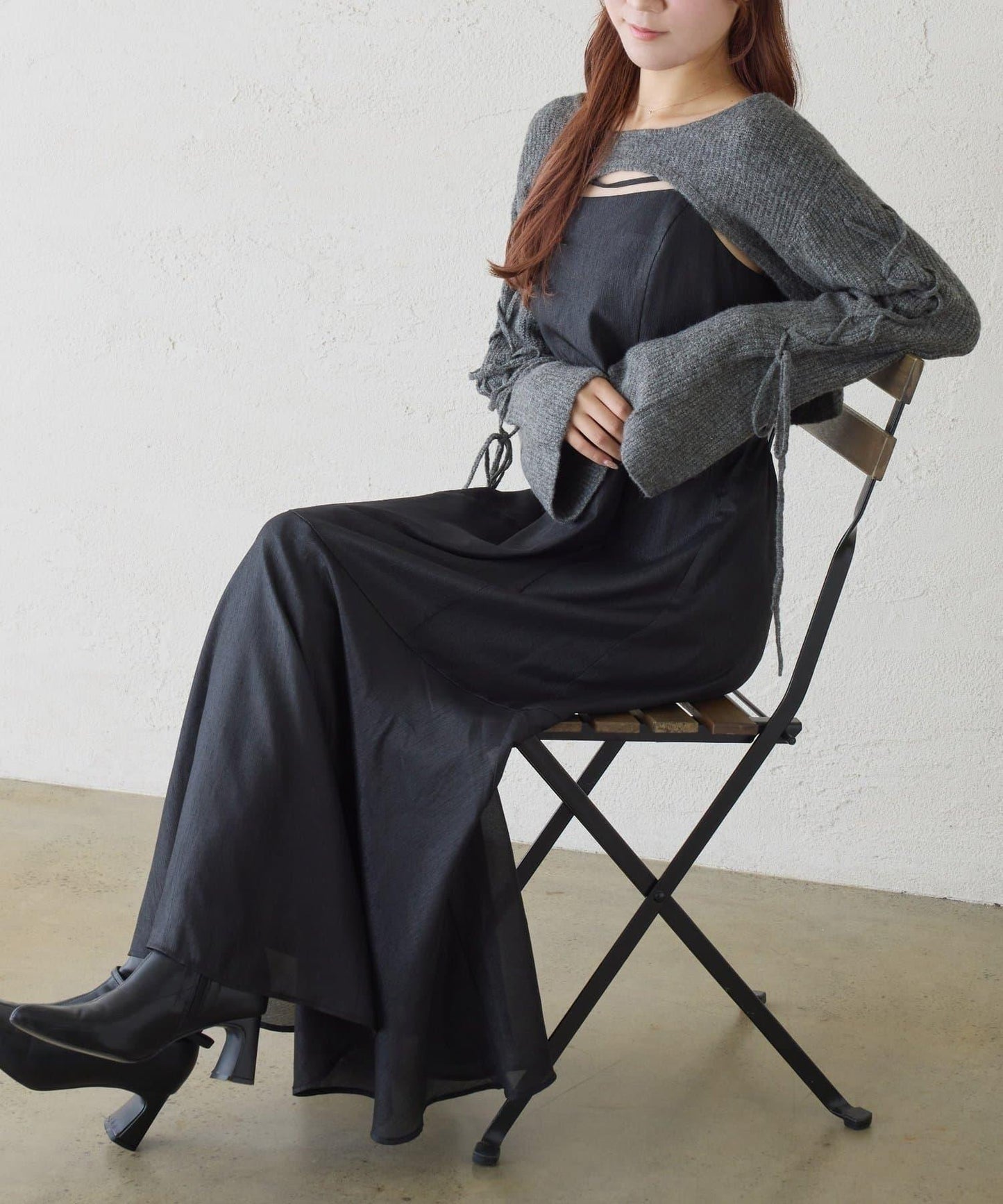 【one after another】套裝針織連衣裙