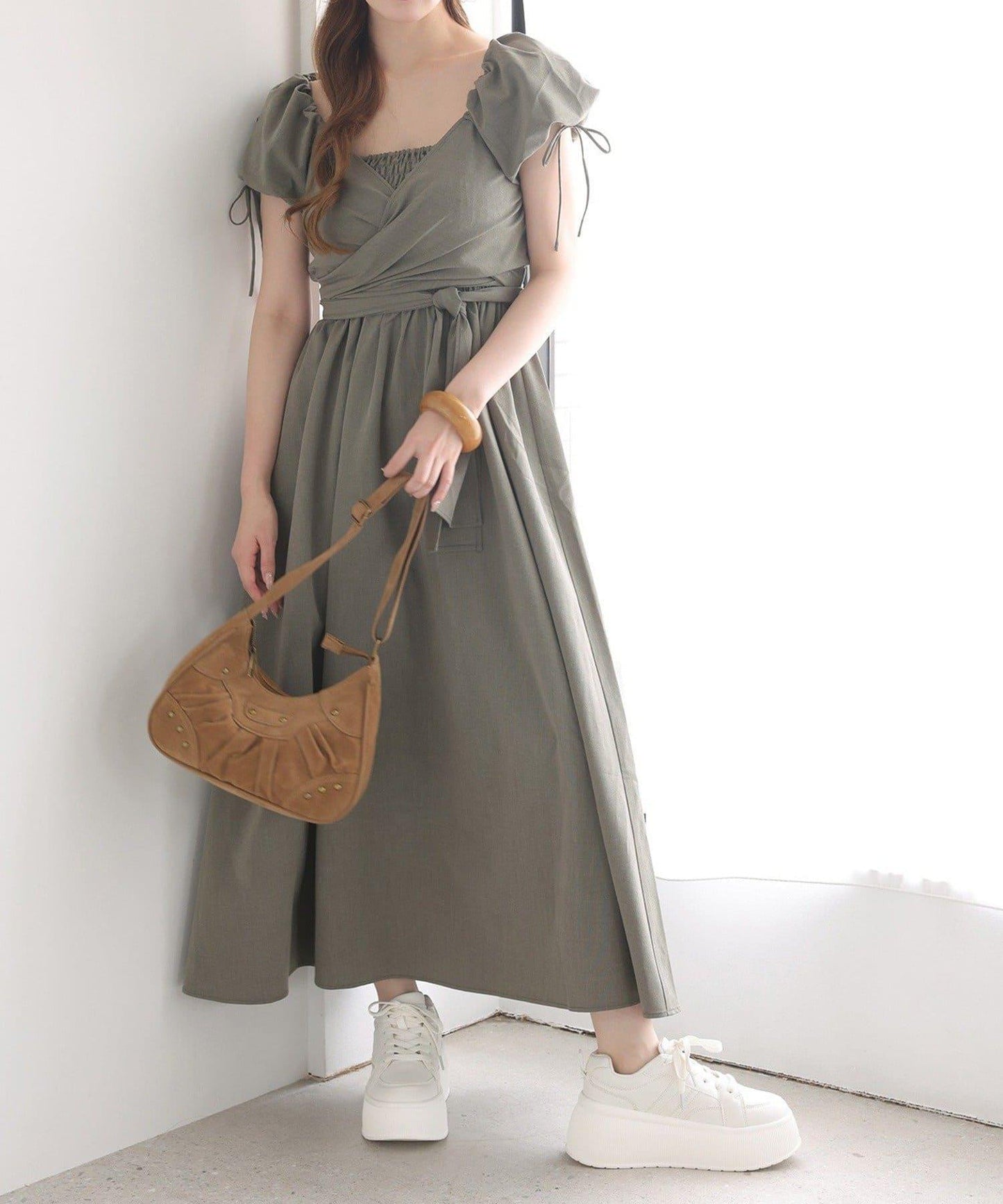 【one after another】襯衫套裝連衣裙