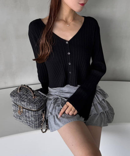 【one after another】蝴蝶結針織開衫