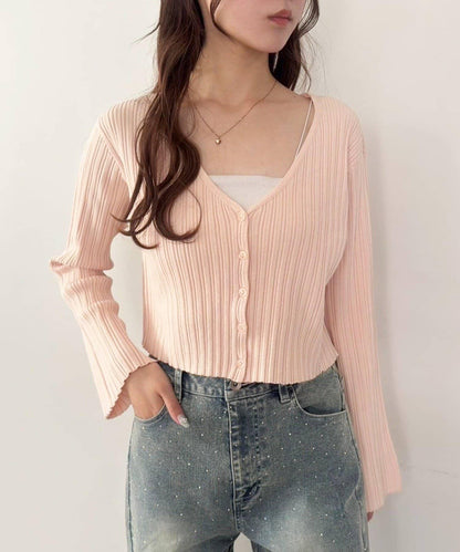 【one after another】蝴蝶結針織開衫