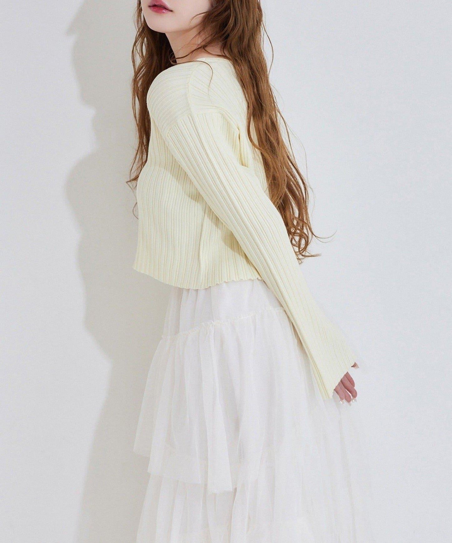 【one after another】蝴蝶結針織開衫