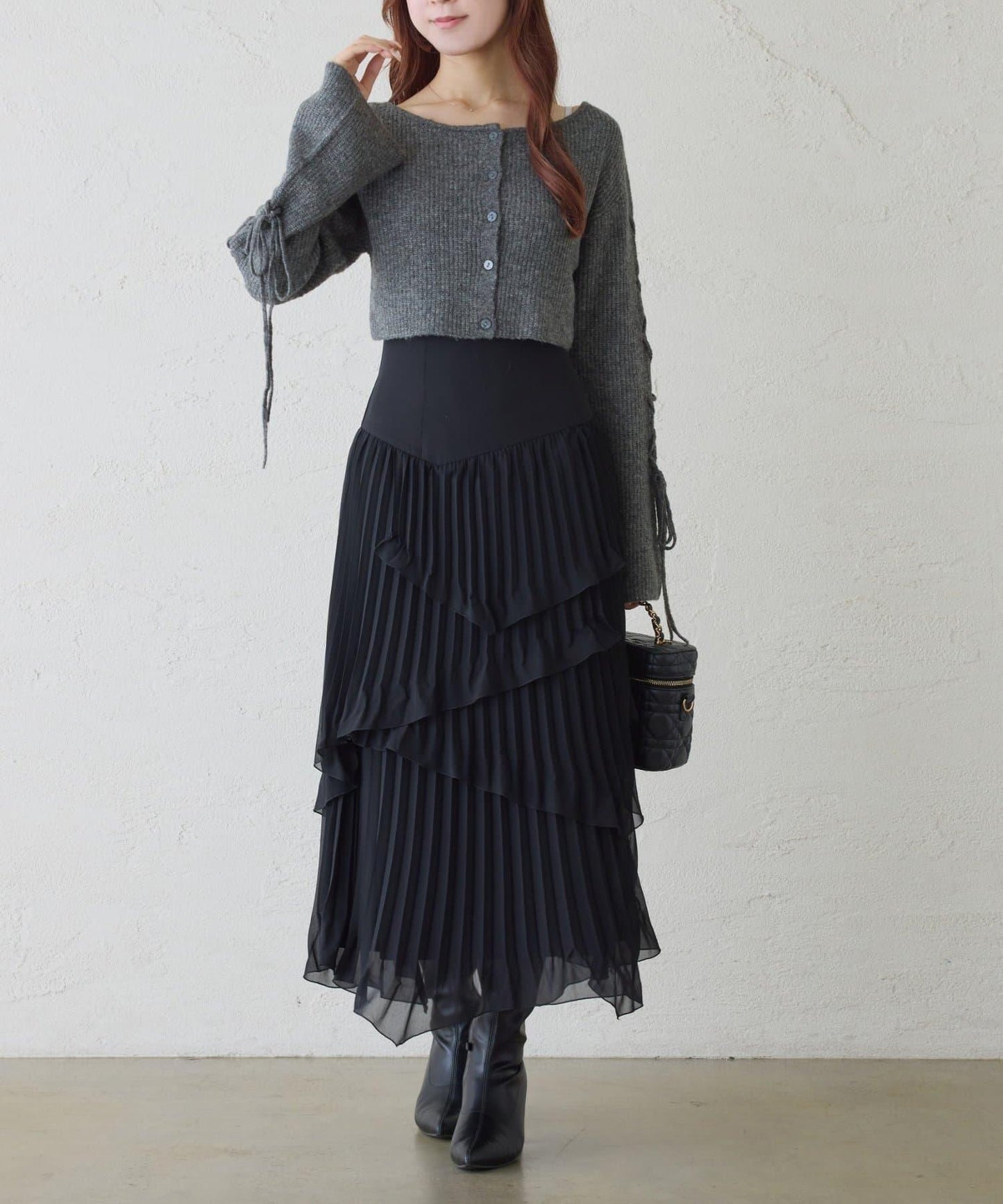 【one after another】套裝針織連衣裙