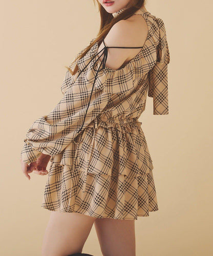 【one after another】美式背心長袖長款上衣