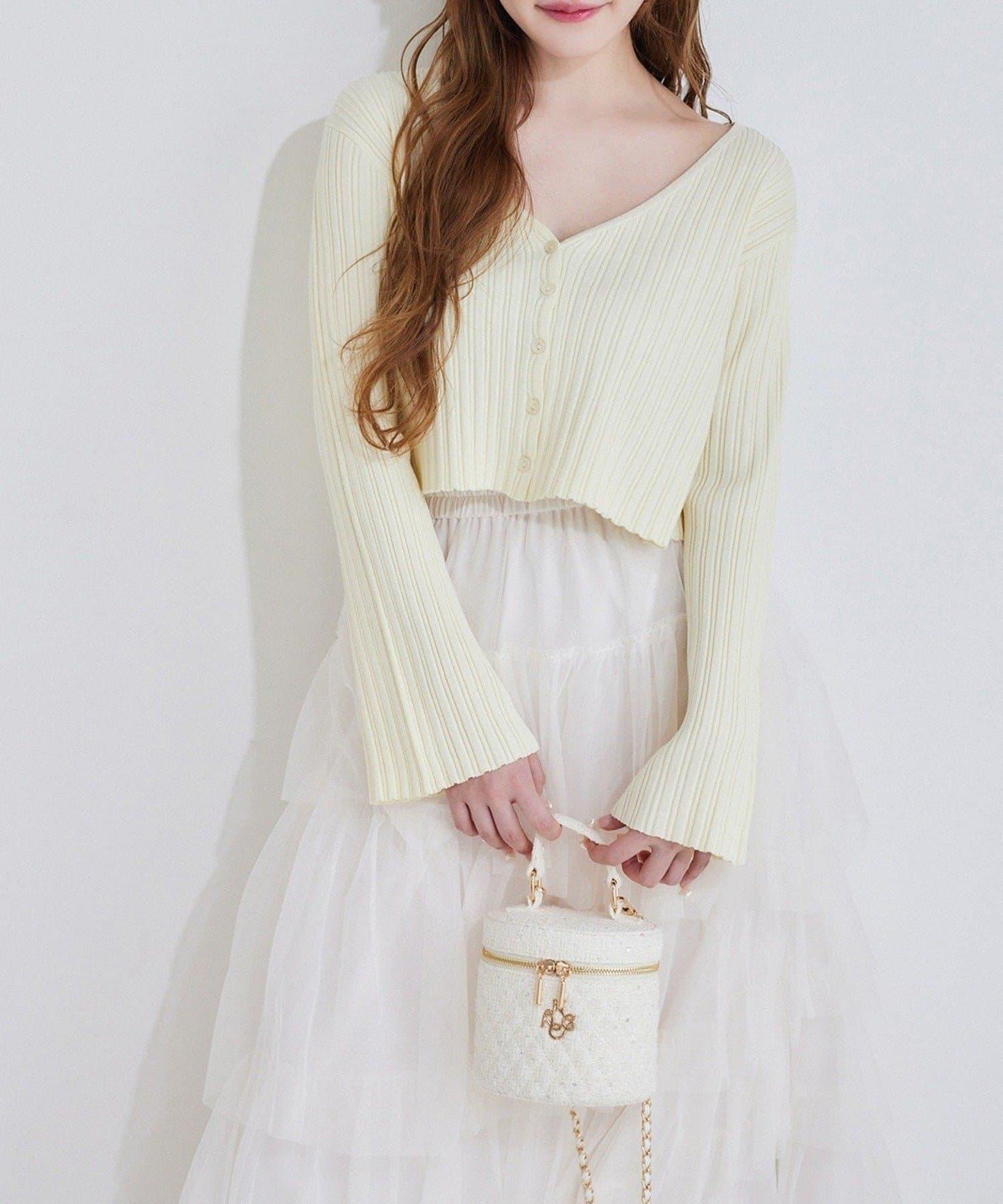 【one after another】蝴蝶結針織開衫