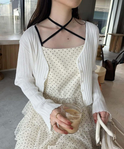 【one after another】蝴蝶結針織開衫