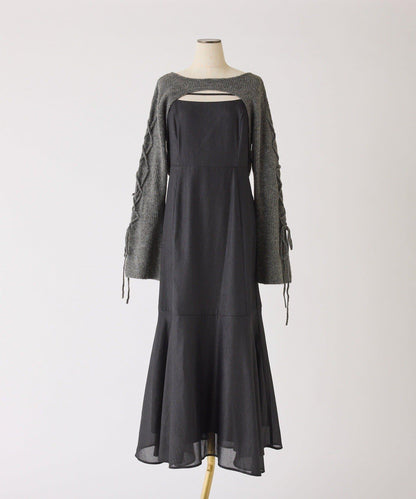 【one after another】套裝針織連衣裙