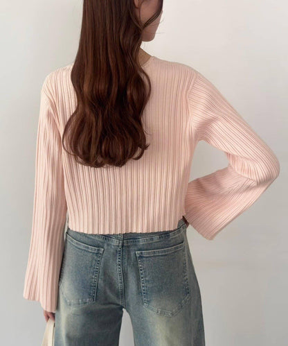 【one after another】蝴蝶結針織開衫