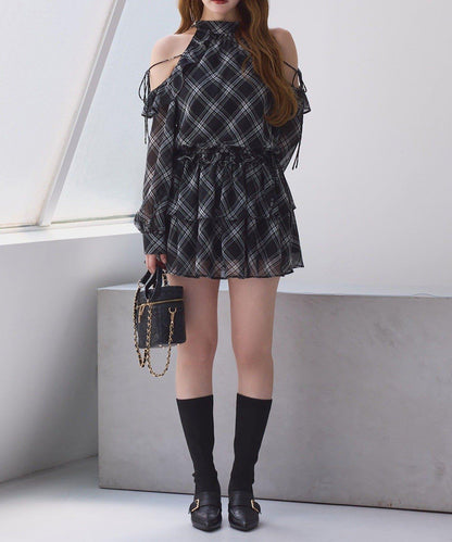 【one after another】美式背心長袖長款上衣