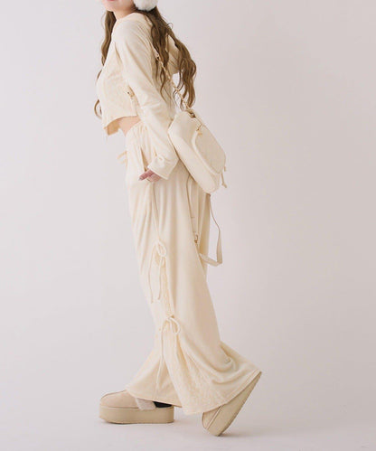 【one after another】天鵝絨連帽衛衣