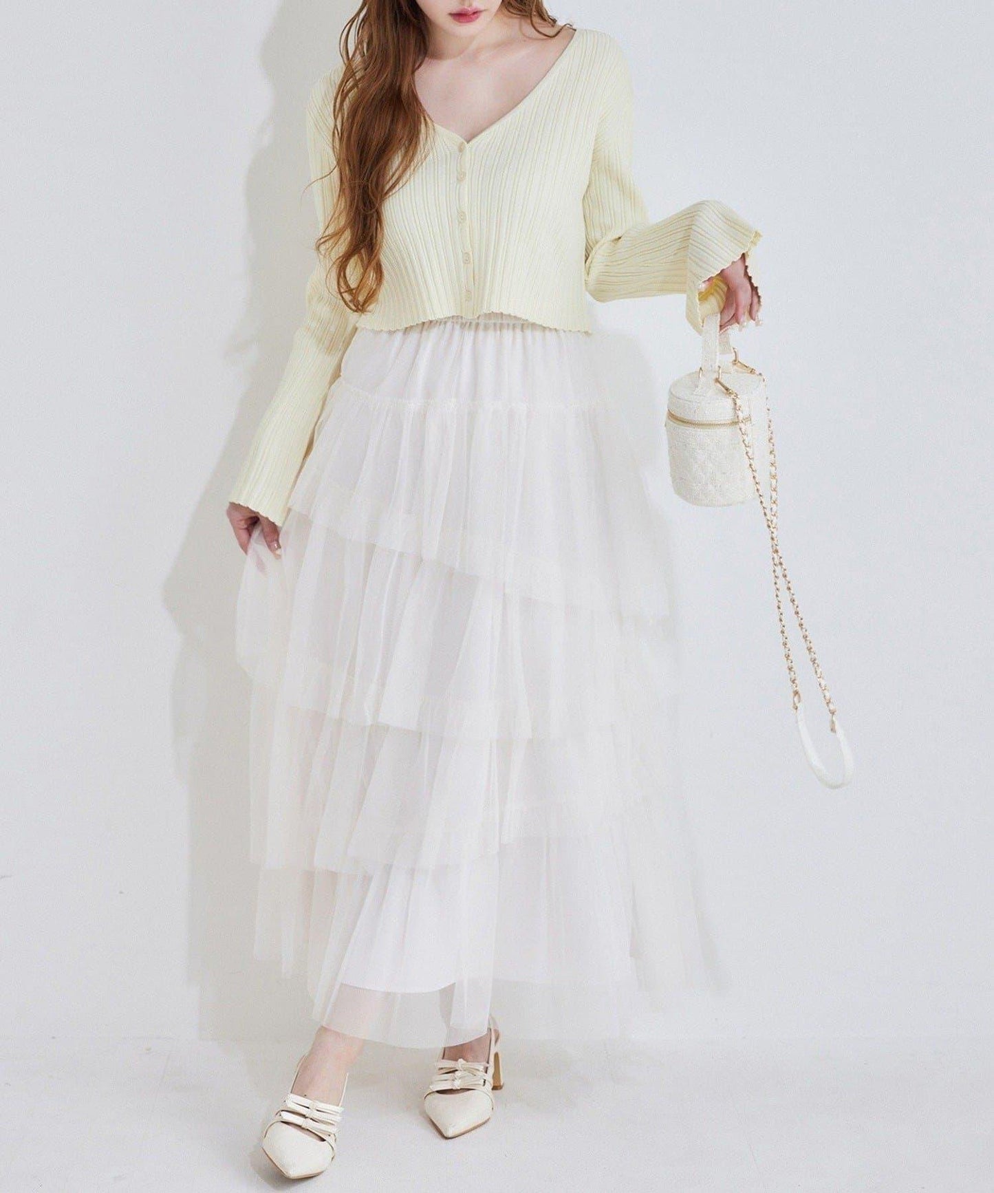 【one after another】蝴蝶結針織開衫