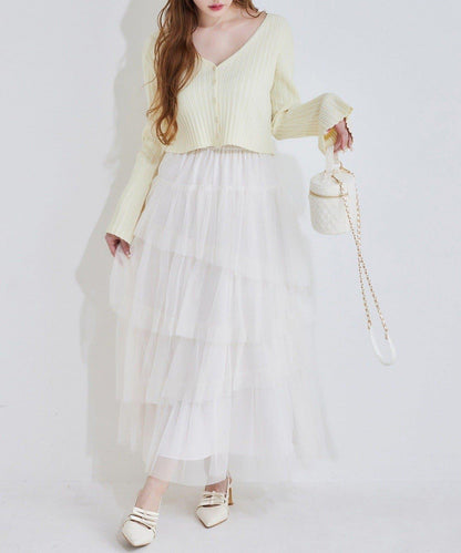 【one after another】蝴蝶結針織開衫